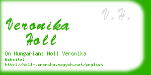 veronika holl business card